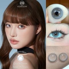 Lens Thời Trang DOUYIN (Cặp) - ANGEL BLUE 0-3 độ