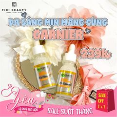 Tinh Chất Tăng Cường Sáng Da Mờ Thâm Garnier Light Complete Vitamin C 30X Booster Serum 30ml