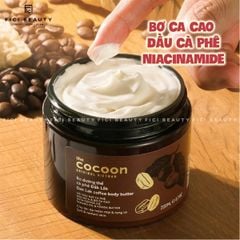 Bơ Dưỡng Thể Chiết Xuất Cà Phê Cấp Ẩm Dưỡng Mịn Da Cocoon Dak Lak Coffee Body Butter 200ml