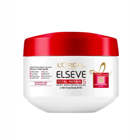 Kem Ủ Phục Hồi Tóc L'OREAL Elseve Total Repair 5 Deep Reparing Mask 200ml