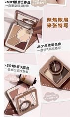 JUDYDOLL Bảng Tạo Khối Và Trang Điểm Mắt 5 Màu #S01