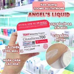 Kem Dưỡng Trắng Da, Mờ Thâm Nám Chỉ Trong 7 Ngày ANGEL'S LIQUID 7 Day Glutathione 700 V-Cream 50ml