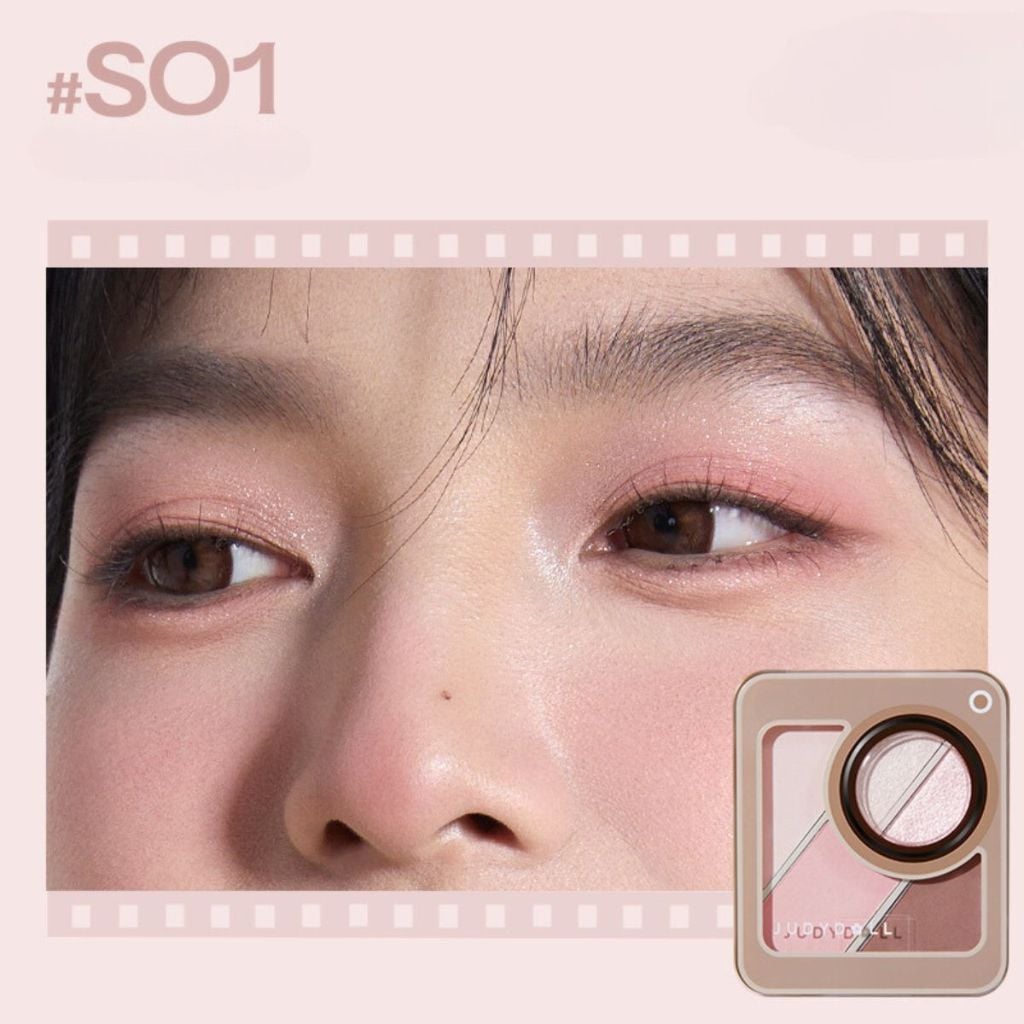 JUDYDOLL Bảng Tạo Khối Và Trang Điểm Mắt 5 Màu #S01