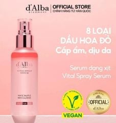 Tinh Chất Serum dạng Xịt Khoáng Dưỡng ẩm Căng Bóng Da D'alba Vita Spray Serum 100ml (hồng)