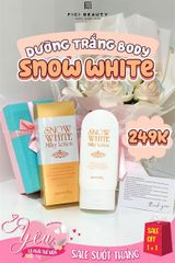 Sữa Dưỡng Thể Trắng Da Toàn Thân Secret Key Snow White Milky Lotion 120g