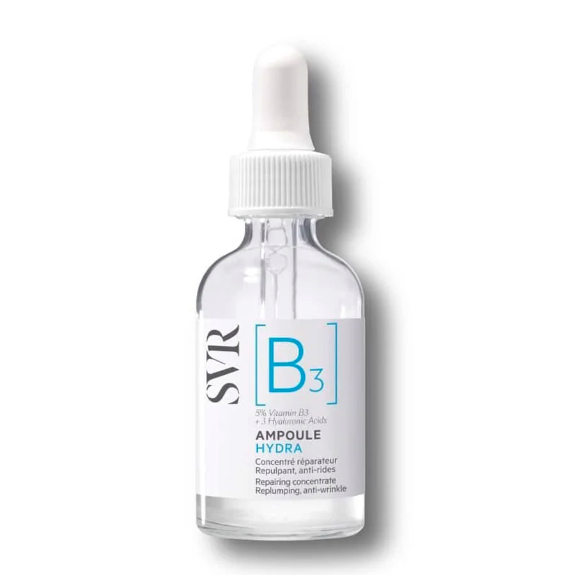 Tinh Chất Dưỡng Ngăn Ngừa Nếp Nhăn, Phục Hồi Da Và Dưỡng Ẩm SVR B3 Ampoule Hydra 30mL