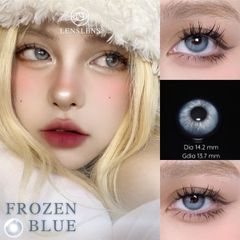 Lens Thời trang DOUYIN (cặp) - FROZEN BLUE 0-3 độ