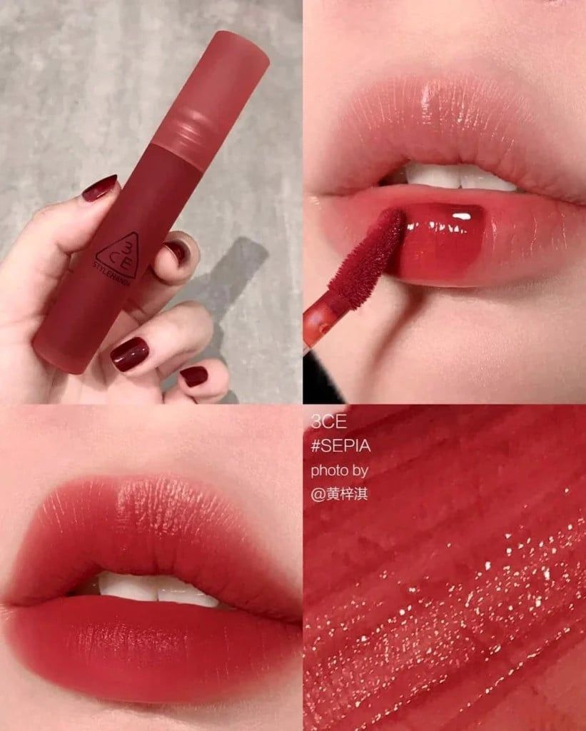 Son Kem Lì, Mịn Mượt Nhẹ Môi 3CE Blur Water Tint 4.6g