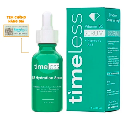 Tinh Chất Làm Dịu, Phục Hồi Da Timeless Vitamin B5 Hydration Serum 30ml