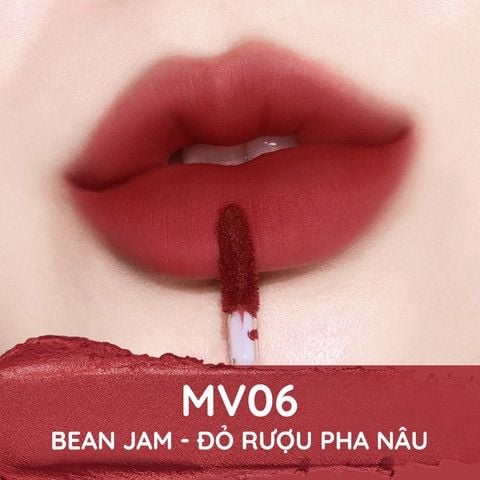 Son Kem Nhung Mịn Lỳ Black Rouge Muddish Cushion Velvet - MV
