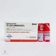 Thuốc Nhỏ Mắt Cận Nhật Sancoba 0.02%