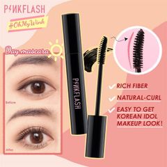Mascara Chống Nước, Làm Dày Và Dài Mi PINKFLASH OilProof Curl Mascara PF-E08 7g