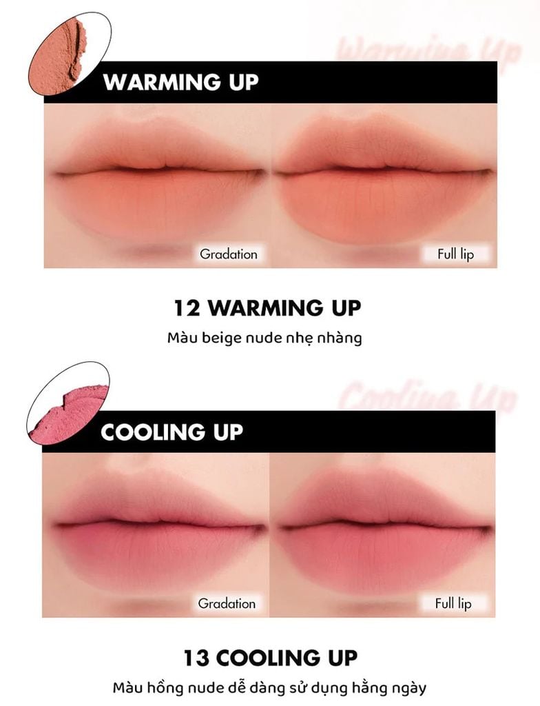Son Kem Lì Romand Blur Fudge Tint 5g