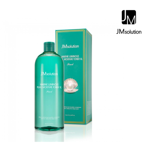 Nước Hoa Hồng Chiết Xuất Ngọc Trai Dưỡng Sáng, Se Khít Lỗ Chân Lông JMSOLUTION Marine Luminous Pearl Moisture Toner XL 600ml