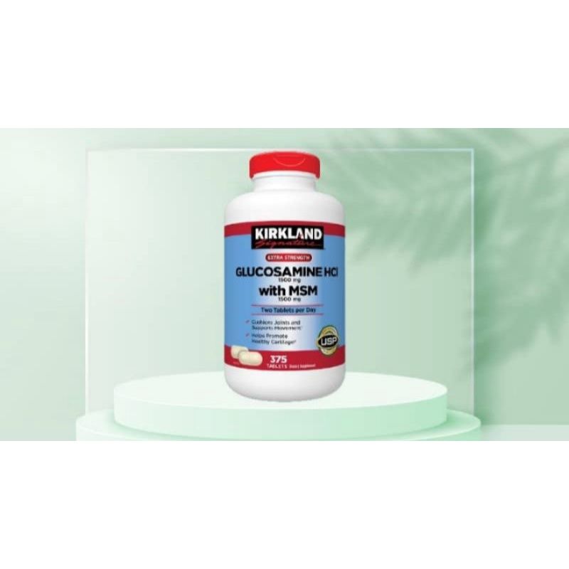 Viên Uống Hỗ Trợ Xương Khớp Kirkland Glucosamine HCl 1500mg with MSM 1500mg
