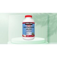 Viên Uống Hỗ Trợ Xương Khớp Kirkland Glucosamine HCl 1500mg with MSM 1500mg