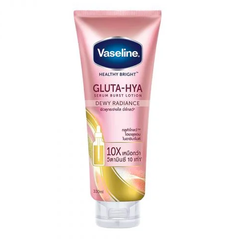 Sữa Dưỡng Thể Trắng Sáng Đều Màu Da Ban Đêm Vaseline Healthy Bright Gluta-Hya Serum Burst Lotion 300ml