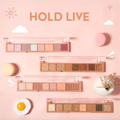 Bảng Mắt 8 ô HOLD LIVE Shining Star Eyeshadow Palette HL421 - Tone 202 Caramel Black Tea