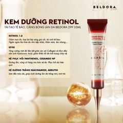 Kem Dưỡng Retinol Phủ Bóng, Ngăn Ngừa Mụn BELDORA 299 Prime Retinol Activator 0.3 35ml