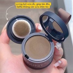 Phấn Phủ Che Tóc Thưa, Tạo Hiệu Ứng Dày Tóc SWEET MINT - 01 Black Brown - TÓC TONE TỐI MÀU