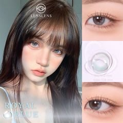 Lens Thời Trang DOUYIN (Cặp) - ROYAL BLUE 0-3 độ