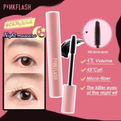 Mascara Chống Nước, Làm Dày Và Dài Mi PINKFLASH OilProof Curl Mascara PF-E08 7g