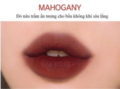 Son Kem Lì, Siêu Mịn Môi Merzy Bite The Beat Mellow Tint - M1 Mahogany - ĐỎ NÂU TRẦM