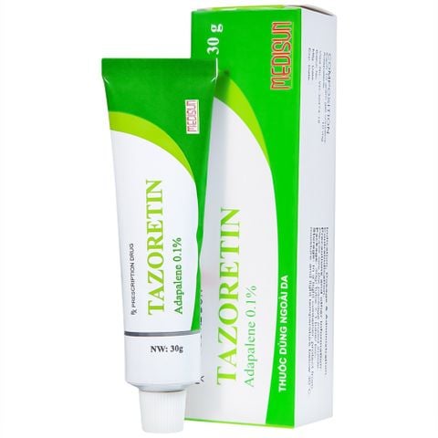 Gel Trị Mụn Ẩn, Mụn Trứng Cá Tazoretin Adapalene 0.1%