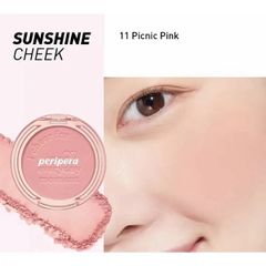 Phấn Má Hồng Siêu Xinh Peripera Pure Blushed Sunshine Cheek 4.2g