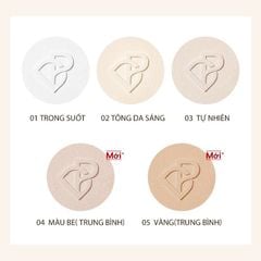 Phấn Phủ Dạng Bột Kiềm Dầu PERFECT DIARY Nắp Vàng 7g
