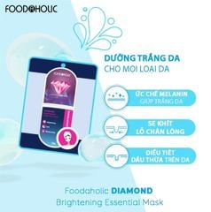 Mặt Nạ Giấy Chăm Sóc Da Toàn Diện Foodaholic Essential Mask 23g