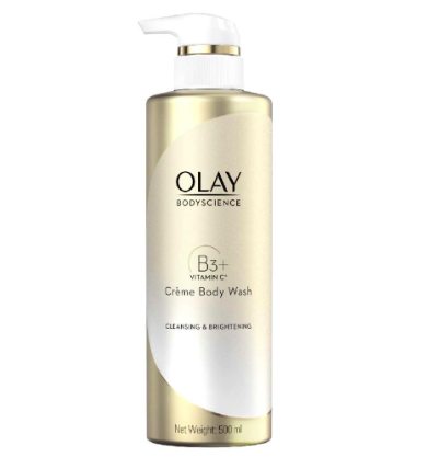 Sữa Tắm Dưỡng Trắng Da OLAY Bodyscience B3+Vitamin C Cleansing & Brightening Creme Body Wash 500ml
