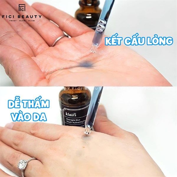 Tinh Chất Dưỡng Làm Dịu, Phục Hồi Da & Chống Lão Hóa Klairs Midnight Blue Youth Activating Drop 20ml