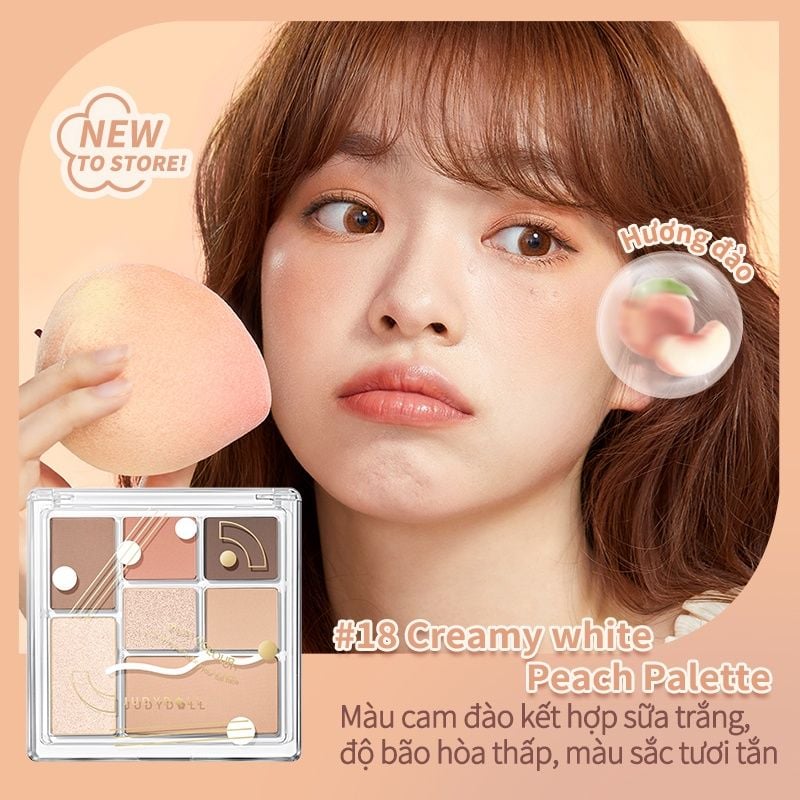 Phấn Mắt Judydoll Play Colors Eyeshadow Palette