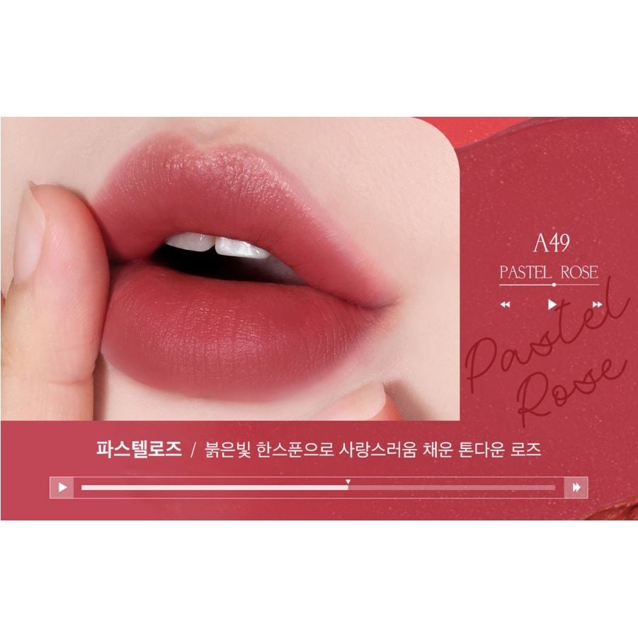 Son Kem Lì BLACK ROUGE Air Fit Velvet Tint Ver.9 Acoustic Mood