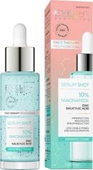 Serum Eveline 10% Niacinamide Glycol Therapy ngừa Mụn, Se khít LCL 30ml