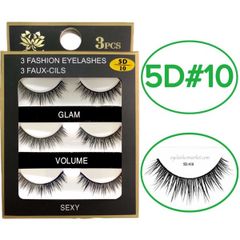 Set 3 Cặp Lông Mi Chồn 5D - Mẫu 10