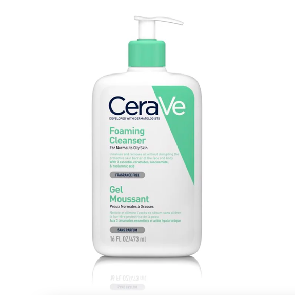 Sữa Rửa Mặt Sạch Sâu Cho Da Thường Đến Da Dầu Cerave Foaming Facial Cleanser