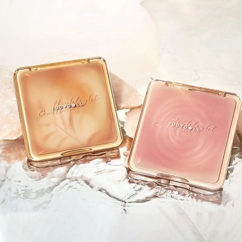 Bảng Tạo Khối/ Bắt Sáng JUDYDOLL 4 Ô Highlight & Contour