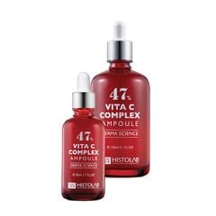 Tinh Chất Dưỡng Trắng, Mờ Thâm, Se Lỗ Chân Lông Histolab 47% Vita C Complex Ampoule 50ml