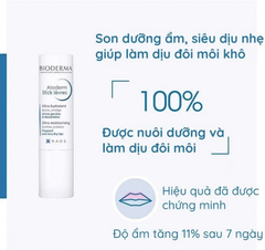 Son Dưỡng Làm Dịu Môi Khô, Nứt Nẻ Bioderma Atoderm Stick Levres 4g