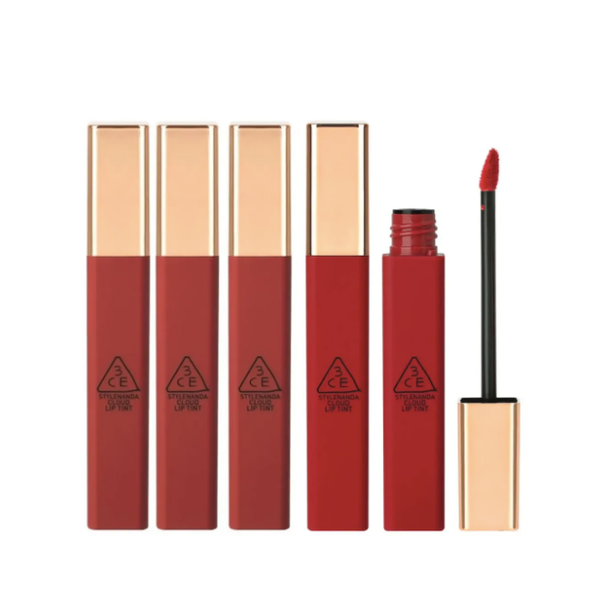 Son Kem Siêu Lì, Mịn Môi 3CE Cloud Lip Tint 4g