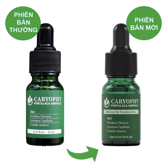 Tinh Chất Chăm Sóc Cho Da Mụn Caryophy Portulaca Ampoule
