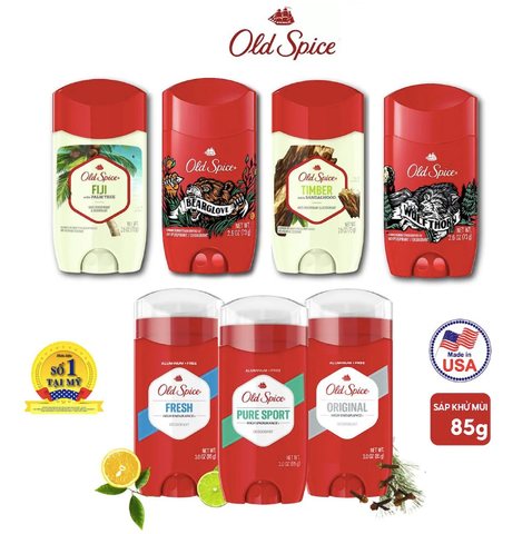 Sáp Khử Mùi OLD SPICE Ngăn Tiết Mồ Hôi