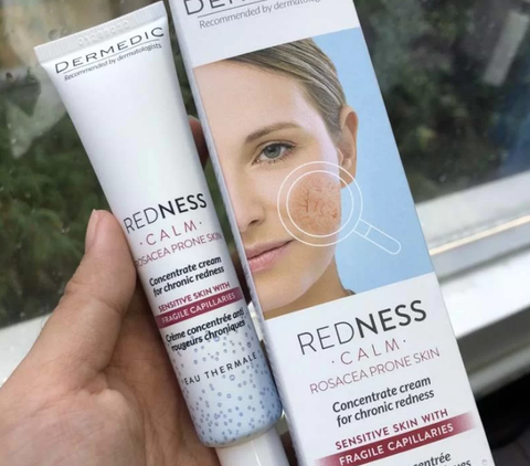Kem Điều Trị Dành Cho Da Nhạy Cảm/Lộ Mao Mạch Dermedic Redness