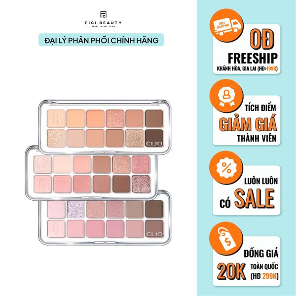 Phấn Mắt Clio Pro Eye Palette