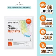 Mặt Nạ Cung Cấp Multi Vitamin, Hỗ Trợ Dưỡng Sáng Da Sur.Medic+ Age Control-Multi Vita Mask