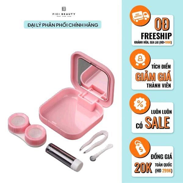 Set Khay Đựng Lens + Nhíp + Bình chiết