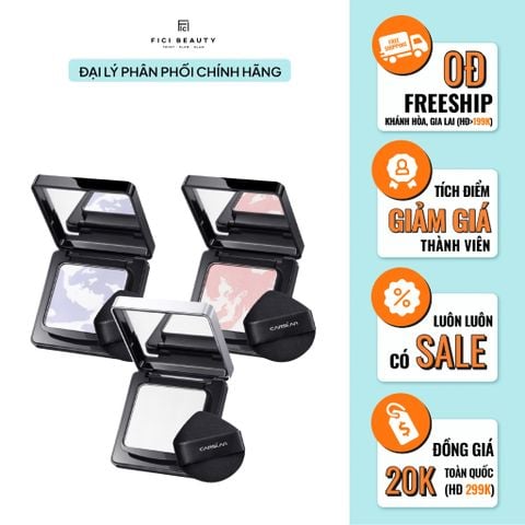 Phấn Phủ Dạng Nén Lâu Trôi Carslan Black Magnet Soft Mist Powder 8g