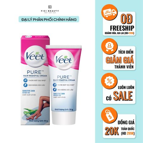 Kem Tẩy Lông Veet Pure Hair Removal Cream